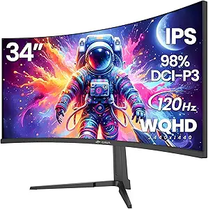 CRUA 34" Curved Curved Displays